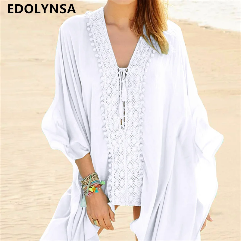 Women Swimsuit Cover Ups Sexy Kaftan Beach Tunic Dress 2019 Summer Robe De Plage Solid Cotton Pareo Beach Cover Up #Q403
Women Swimsuit Cover Ups Sexy Kaftan Beach Tunic Dress 2019 Summer Robe De Plage Solid Cotton Pareo Beach Cover Up #Q403