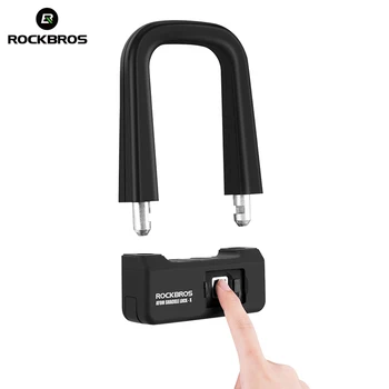 ROCKBROS Bike Lock Bicycle Anti-theft Motorcycle Lock Alarm MTB Road Cycling Fingerprint U Smart Lock Cable Bicycle Accessories
ROCKBROS Bike Lock Bicycle Anti-theft Motorcycle Lock Alarm MTB Road Cycling Fingerprint U Smart Lock Cable Bicycle Accessories