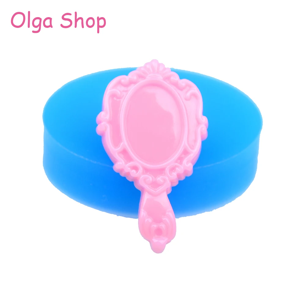 FYL049 41.6mm Hand Mirror Flexible Silicone Mold for Fondant, Sugarcraft, Scrapbooking, Resin, Jewelry, Candy, Soap, Gum Paste
FYL049 41.6mm Hand Mirror Flexible Silicone Mold for Fondant, Sugarcraft, Scrapbooking, Resin, Jewelry, Candy, Soap, Gum Paste