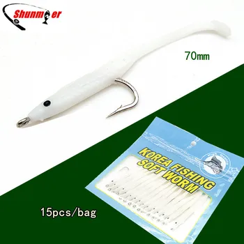 1g 70mm Eel Soft baits Fishing Lure Pesca Peche Tackle Wobblers Fish Lures Carp Leurre Souple Isca Artificial Crankbait Pva
1g 70mm Eel Soft baits Fishing Lure Pesca Peche Tackle Wobblers Fish Lures Carp Leurre Souple Isca Artificial Crankbait Pva