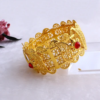 JH Brand 68mm African Copper Wide Bangle Big Bracelet Gold Women Ethiopia Red Zircon Dubai Brand Jewelry Accessories Gift 2019
JH Brand 68mm African Copper Wide Bangle Big Bracelet Gold Women Ethiopia Red Zircon Dubai Brand Jewelry Accessories Gift 2019