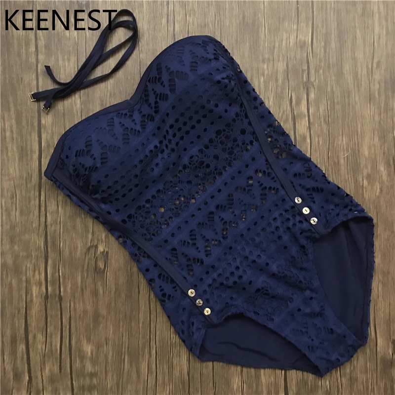 KEENEST S-XXXL Sexy Crochet Swimwear One Piece Swimsuit Cut Out Monokini Swimsuit Women Mesh Bathing Suit Maillot De Bain Beach
KEENEST S-XXXL Sexy Crochet Swimwear One Piece Swimsuit Cut Out Monokini Swimsuit Women Mesh Bathing Suit Maillot De Bain Beach