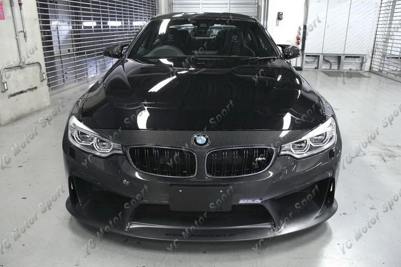 2014-2017 BMW F80 M3 F82 F83 M4 3D Design Style Front Bumper CF (56)_