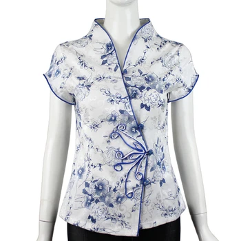 Brand New Arrival Blue White Chinese Traditional Cotton Blouse Shirts Tops Women's Shirt Flower Size M L XL XXL XXXL 4XL 080302
Brand New Arrival Blue White Chinese Traditional Cotton Blouse Shirts Tops Women's Shirt Flower Size M L XL XXL XXXL 4XL 080302