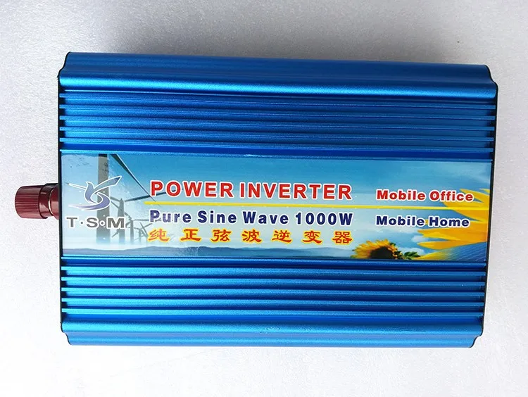 1000W Pure Sine Wave Solar Inverter 24V to 220V Off Grid Power Inverter Car Power Bank Converter 12V/48V DC to 120V/230V/240V AC
1000W Pure Sine Wave Solar Inverter 24V to 220V Off Grid Power Inverter Car Power Bank Converter 12V/48V DC to 120V/230V/240V AC