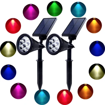 7LED Solar light Outdoor Auto Color-Changing Garden Lawn Waterproof Spotlight Wall lamp Night Sensor Yard Landscape Flood lights
7LED Solar light Outdoor Auto Color-Changing Garden Lawn Waterproof Spotlight Wall lamp Night Sensor Yard Landscape Flood lights