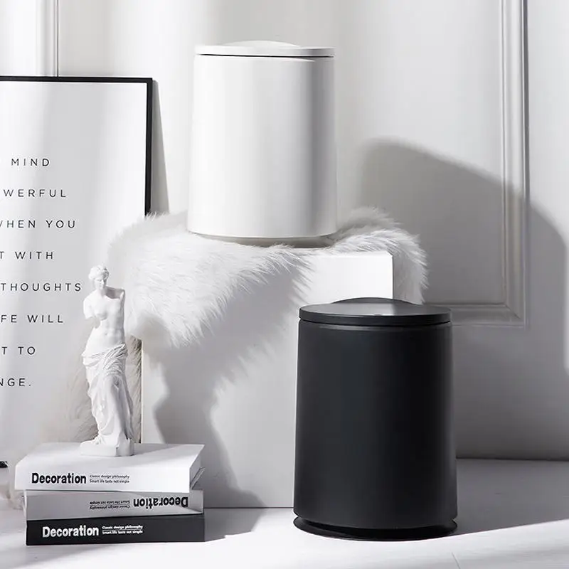 Nordic Pressing Type Round Plastic Trash Can Double-Layer Multi-Purpose Bathroom Bedroom Trash Can Household Cleaning Tool
Nordic Pressing Type Round Plastic Trash Can Double-Layer Multi-Purpose Bathroom Bedroom Trash Can Household Cleaning Tool