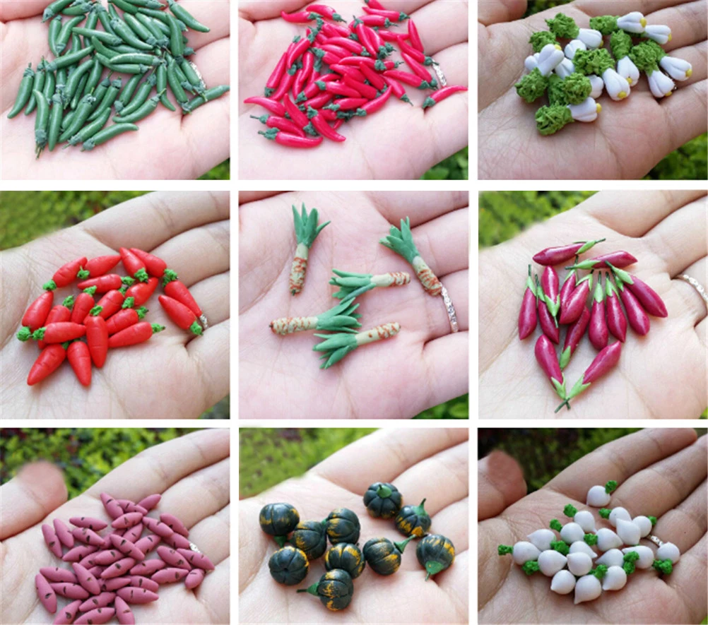 Hot Sale 1/12 Scale Mini Vegetables Pretend Play Mini Food Play Dollhouse Miniature Vegetables Model Wholesale
Hot Sale 1/12 Scale Mini Vegetables Pretend Play Mini Food Play Dollhouse Miniature Vegetables Model Wholesale