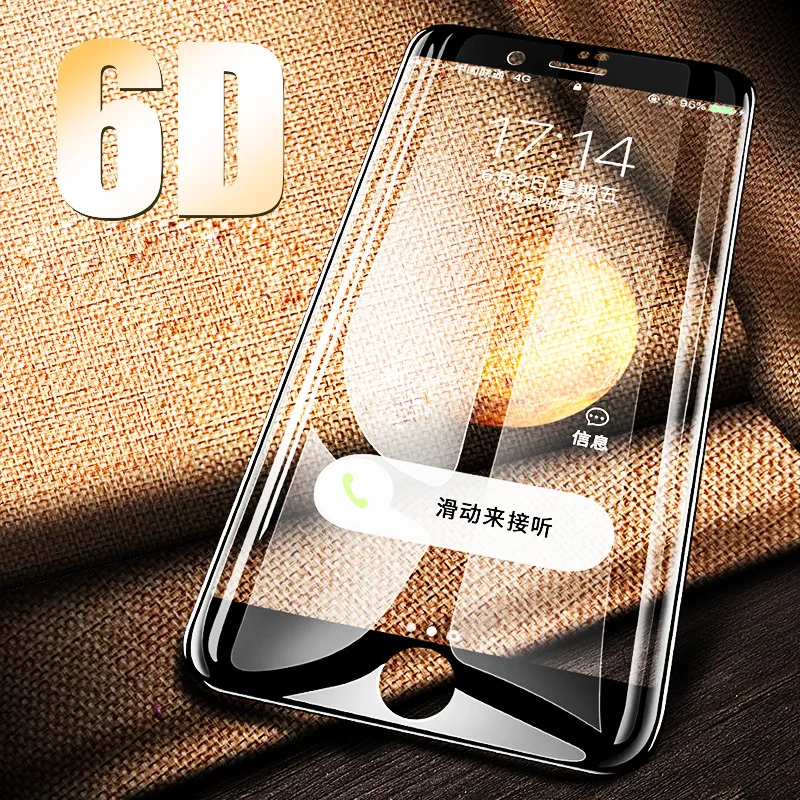 Real 6D Curved Tempered Glass For iPhone 7 6 6S 8 Plus X Ten 10 Full Cover Screen Protector For iPhone X 7 7Plus Protective Film
Real 6D Curved Tempered Glass For iPhone 7 6 6S 8 Plus X Ten 10 Full Cover Screen Protector For iPhone X 7 7Plus Protective Film