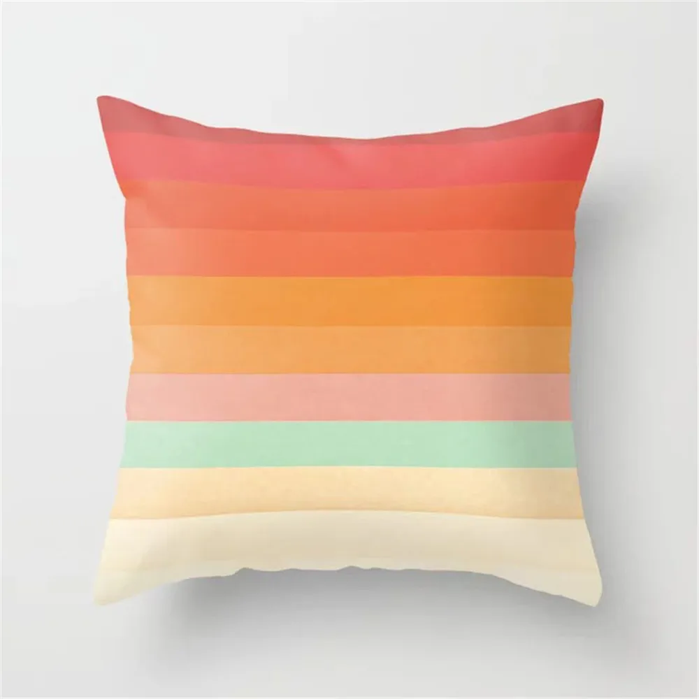 Rainbow Striped Landscape Building series cuddle pillowcase home sofa Pillow cushion Cover
Rainbow Striped Landscape Building series cuddle pillowcase home sofa Pillow cushion Cover