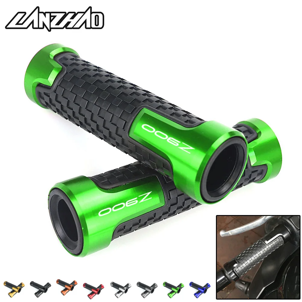 Motorcycle Hand Grips 7/8" 22mm CNC Aluminum Rubber Gel Handle Grip for Kawasaki Z900 Z900RS 2017 2018 2019
Motorcycle Hand Grips 7/8" 22mm CNC Aluminum Rubber Gel Handle Grip for Kawasaki Z900 Z900RS 2017 2018 2019