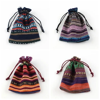 PandaHall 5pc 14x10cm Ethnic Style Cloth Packing Pouches Drawstring Bags, Rectangle
PandaHall 5pc 14x10cm Ethnic Style Cloth Packing Pouches Drawstring Bags, Rectangle