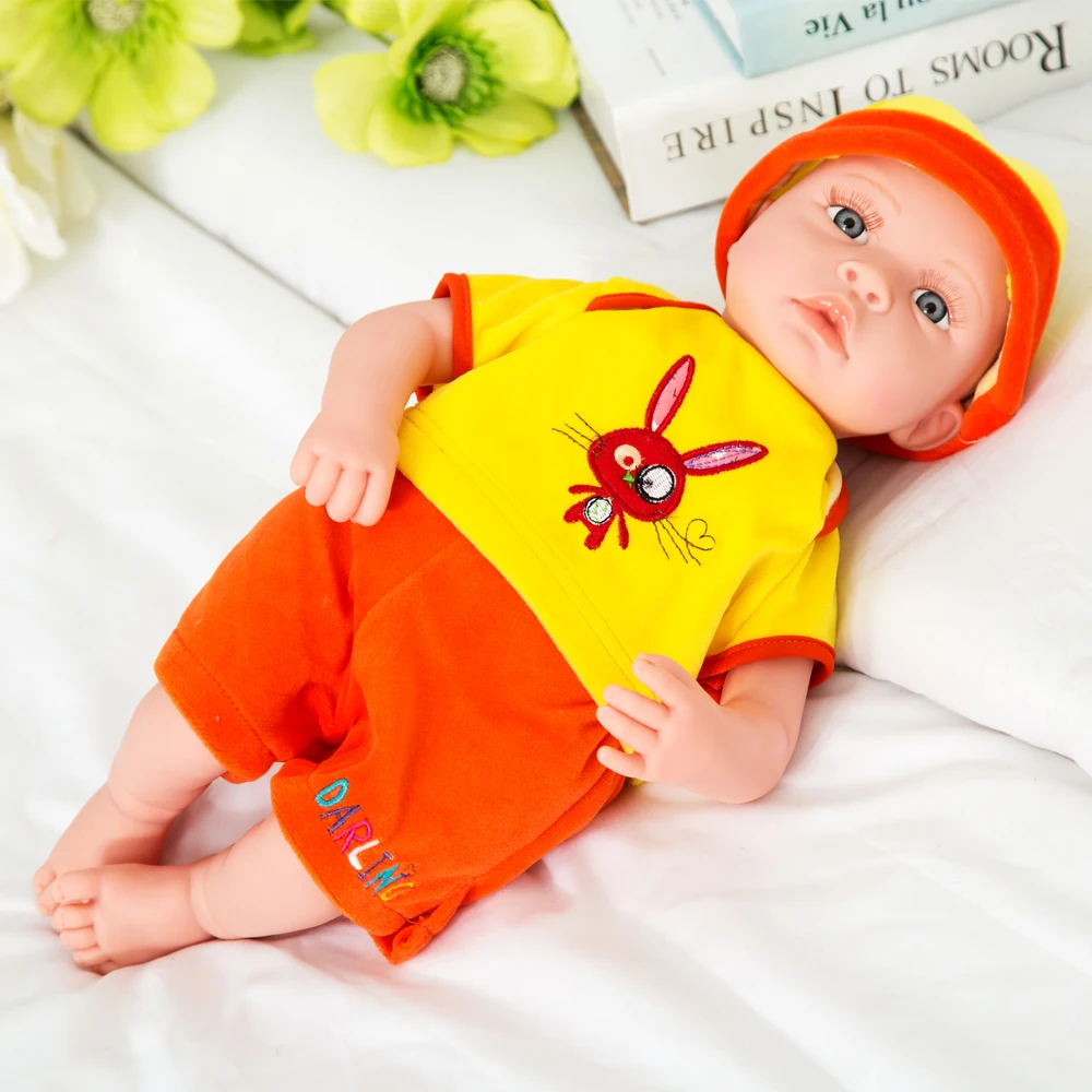 Reborn Doll 45cm New Handmade Silicone Reborn Baby Adorable Lifelike Toddler Girl Silicone lol Doll For Girl Doll Birthday Gift
Reborn Doll 45cm New Handmade Silicone Reborn Baby Adorable Lifelike Toddler Girl Silicone lol Doll For Girl Doll Birthday Gift