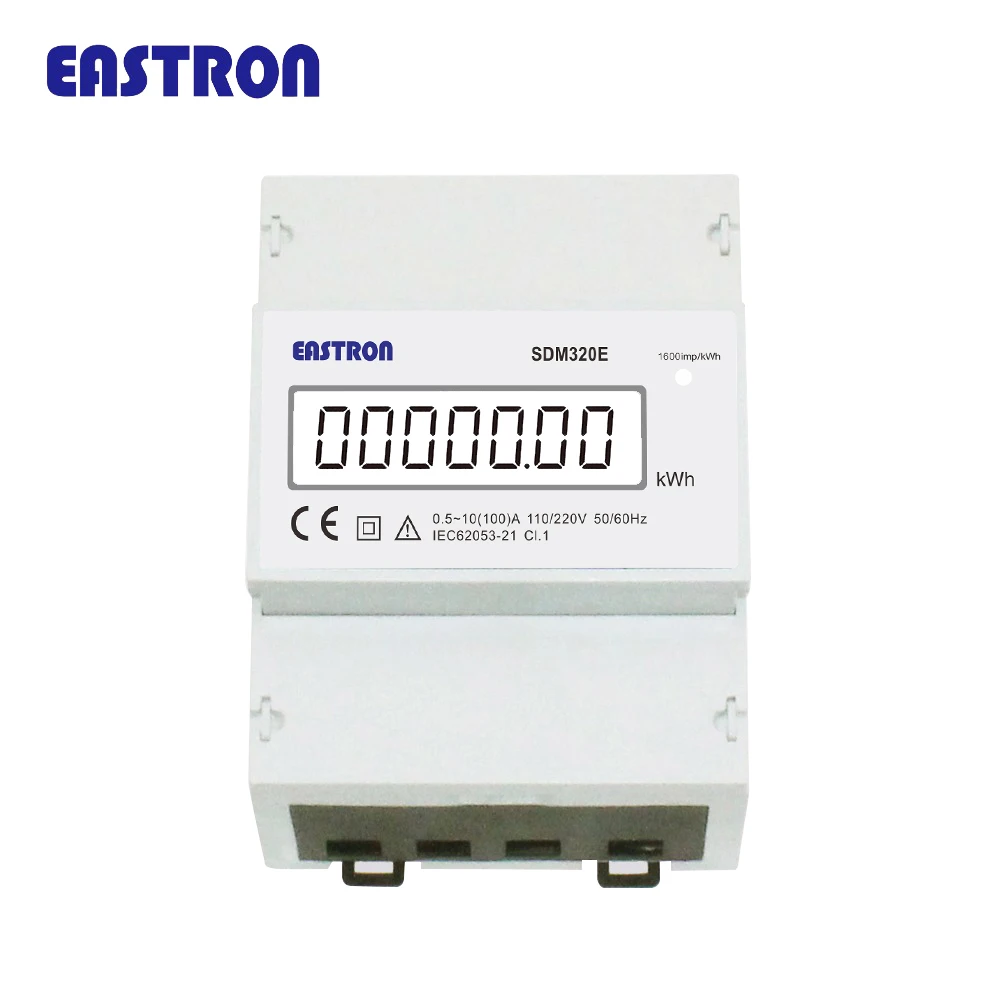 SDM 320E, single/ Two phase three wire kWh meter, 110V/220V, 10(100)A, measure active energy with a pulse output, supply Mexico
SDM 320E, single/ Two phase three wire kWh meter, 110V/220V, 10(100)A, measure active energy with a pulse output, supply Mexico