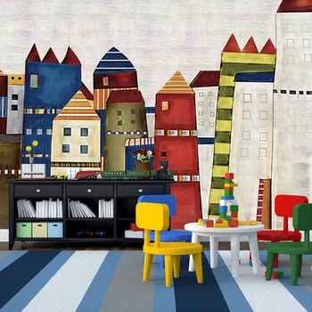 Custom 3D Mural Wallpaper Hand Painted Cartoon Castle Kindergarten Children Room Bedroom Non-woven Background Photo Wall Paper
Custom 3D Mural Wallpaper Hand Painted Cartoon Castle Kindergarten Children Room Bedroom Non-woven Background Photo Wall Paper