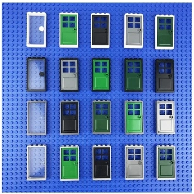 Only Legoingly door and windows for home MOC brick block building accessories DIY models educational toys for children
Only Legoingly door and windows for home MOC brick block building accessories DIY models educational toys for children