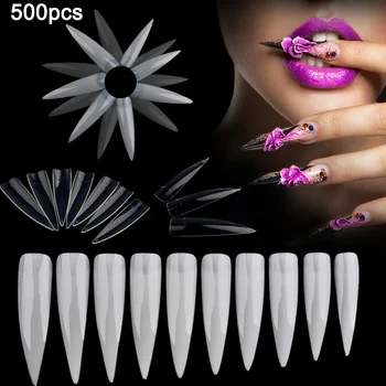 High Quality 500 Pcs Clear Natural White Nail Tips UV Gel False French Style Nail Art Accessories
High Quality 500 Pcs Clear Natural White Nail Tips UV Gel False French Style Nail Art Accessories