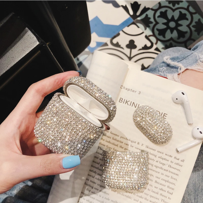Luxury Bling Diamond Decorative Case for Apple AirPods Case Accessories Bluetooth Earphone Case Protective Cover Bag Shell Box
Luxury Bling Diamond Decorative Case for Apple AirPods Case Accessories Bluetooth Earphone Case Protective Cover Bag Shell Box