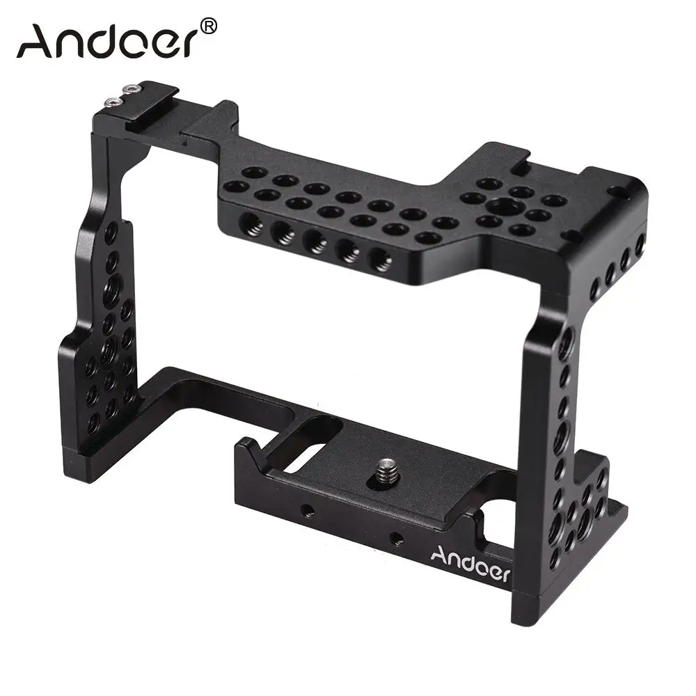 Video Film Movie Making Stabilizer Aluminum Alloy 1/4" Screw Camera Cage for Sony A7II/A7III/A7SII/A7M3/A7RII/A7RIII
Video Film Movie Making Stabilizer Aluminum Alloy 1/4" Screw Camera Cage for Sony A7II/A7III/A7SII/A7M3/A7RII/A7RIII