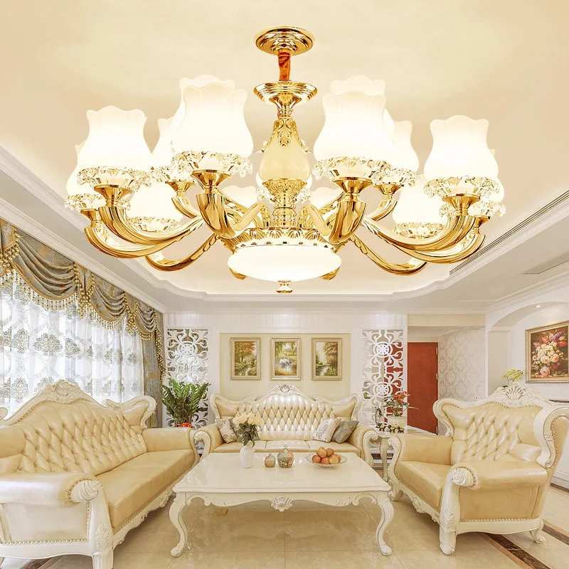European LED chandelier living room suspended lamp zinc alloy luminaires bedroom lighting home fixtures restaurant hanging light
European LED chandelier living room suspended lamp zinc alloy luminaires bedroom lighting home fixtures restaurant hanging light