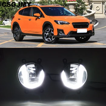 3-IN-1 Functions Auto LED DRL Daytime Running Light Car Projector Fog Lamp with yellow signal For Subaru XV 2012-2018 
3-IN-1 Functions Auto LED DRL Daytime Running Light Car Projector Fog Lamp with yellow signal For Subaru XV 2012-2018