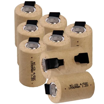 8 pcs 4/5SC 1200mah 1.2v battery NICD rechargeable batteries for makita bosch B&D Hitachi metabo dewalt for power tools
8 pcs 4/5SC 1200mah 1.2v battery NICD rechargeable batteries for makita bosch B&D Hitachi metabo dewalt for power tools