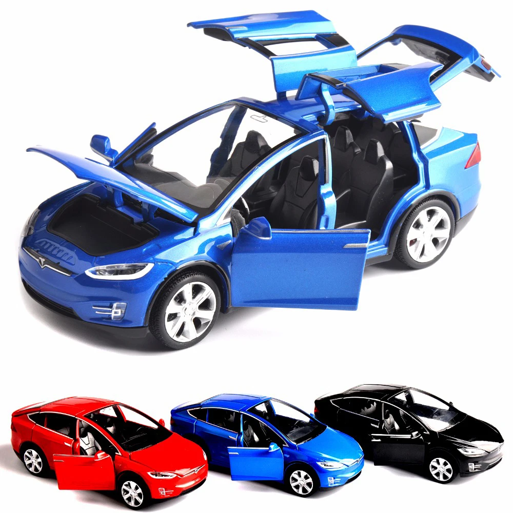 Sell 1:32 Scale Car Model X90 Tesla Blue alloy diecast Model Car W sound&light Pull Back model Car Toy Cars Kids Toys Collection
Sell 1:32 Scale Car Model X90 Tesla Blue alloy diecast Model Car W sound&light Pull Back model Car Toy Cars Kids Toys Collection
