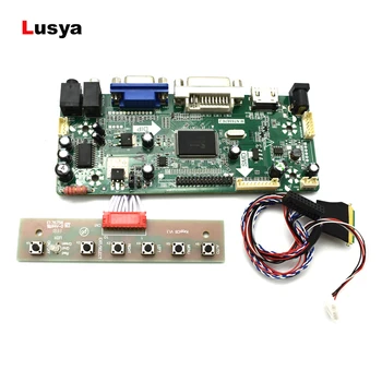 HDMI VGA DVI Audio interface Controller Drive Board set For Panel 14 inch LP140WH4 BT140GW01 1366*768 LVDS 40pins A4-012
HDMI VGA DVI Audio interface Controller Drive Board set For Panel 14 inch LP140WH4 BT140GW01 1366*768 LVDS 40pins A4-012