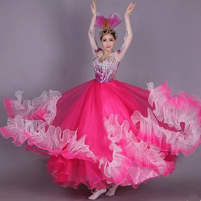 long flower dance costumes for women dance clothes dance clothes women wedding dance dress
long flower dance costumes for women dance clothes dance clothes women wedding dance dress