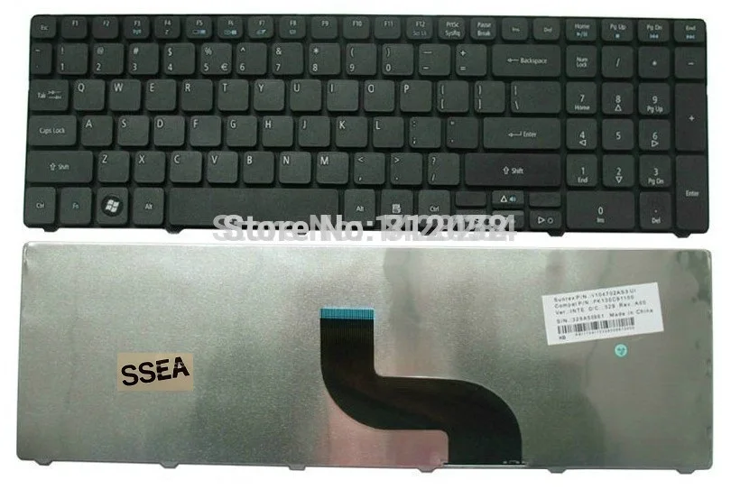 Новая клавиатура SSEA US для Acer Aspire 5750 5759 7551 7560 7739 7735 7738 7750 7736 5250 5251 5253 | Компьютеры и