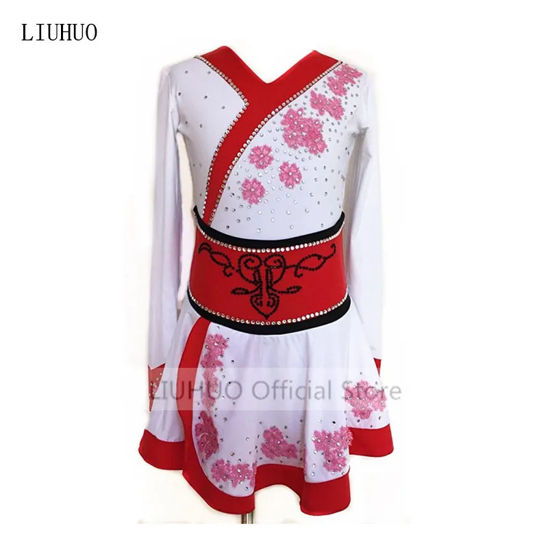 Customized Costume Ice Figure Skating Gymnastics Dress Competition Adult Child Girl Skirt Performance White with red
Customized Costume Ice Figure Skating Gymnastics Dress Competition Adult Child Girl Skirt Performance White with red