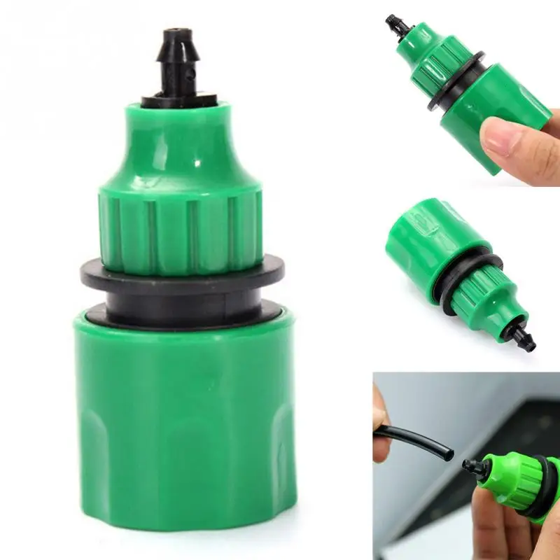 1 Pcs Fast Coupling Adapter Drip Tape For Irrigation Hose Connector With 1/4 "barbed Connector Garden Irrigation Garden Tools
1 Pcs Fast Coupling Adapter Drip Tape For Irrigation Hose Connector With 1/4 "barbed Connector Garden Irrigation Garden Tools