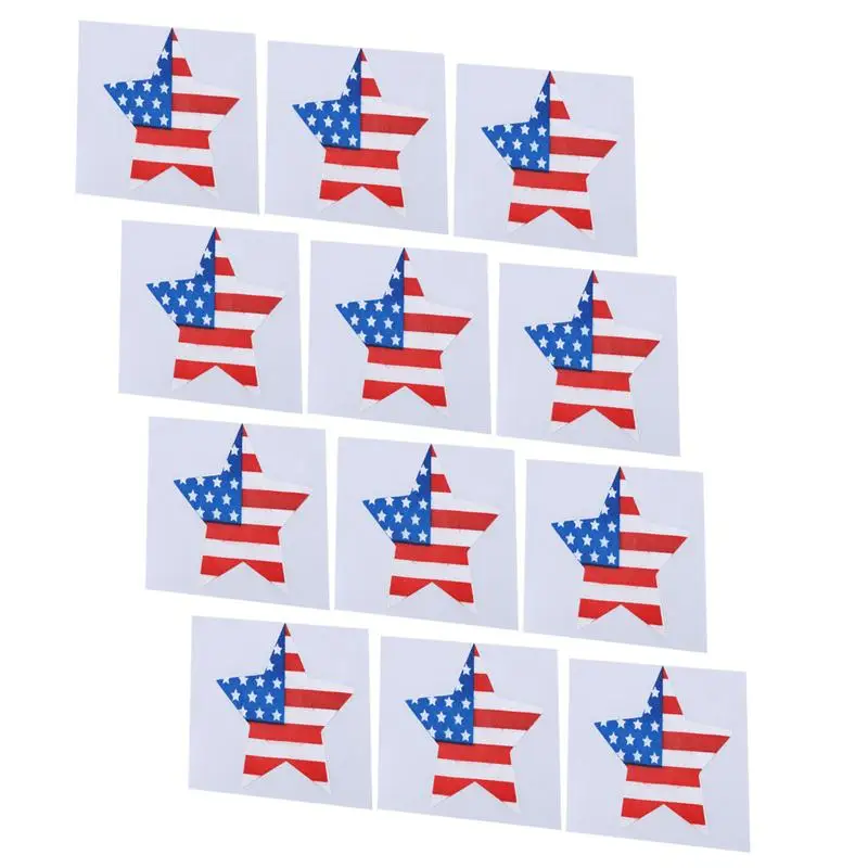 6 Pairs Star Shape Paste Breast American Flag Bra Adhesive Erotic Lingerie Stickers Nipple Cover Milk Paste For Sexy Women
6 Pairs Star Shape Paste Breast American Flag Bra Adhesive Erotic Lingerie Stickers Nipple Cover Milk Paste For Sexy Women