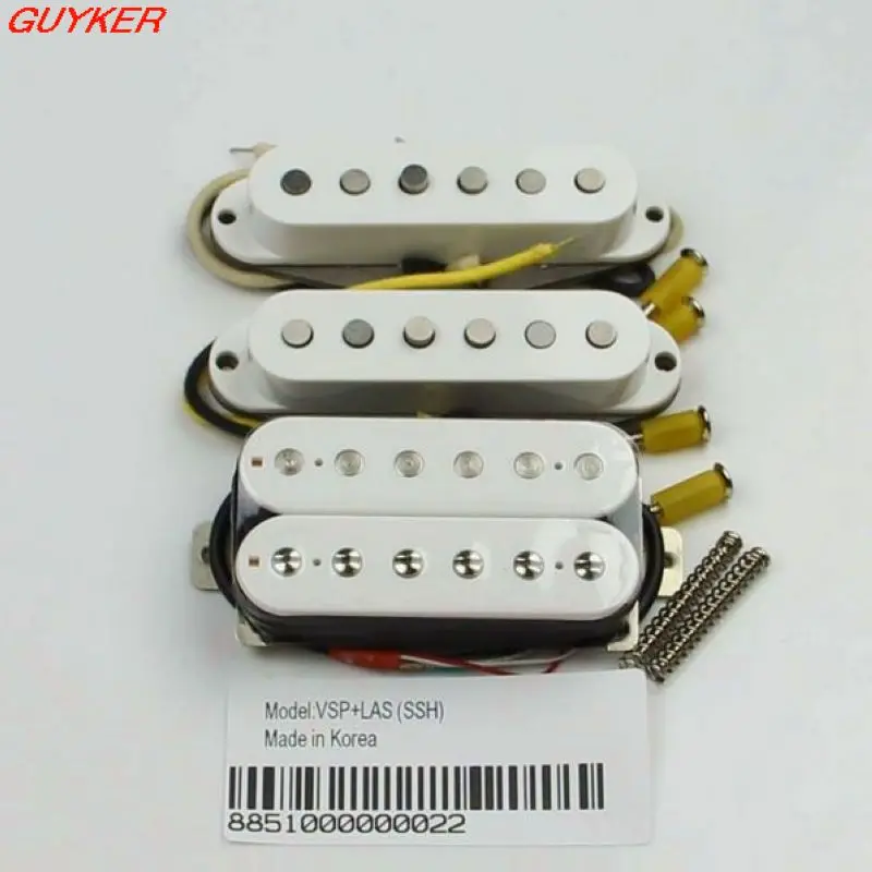 Vintage single plus Electric guitar pickups two single white single coil pickups+ LA Special pickups Humbucker Bridge Parts
Vintage single plus Electric guitar pickups two single white single coil pickups+ LA Special pickups Humbucker Bridge Parts