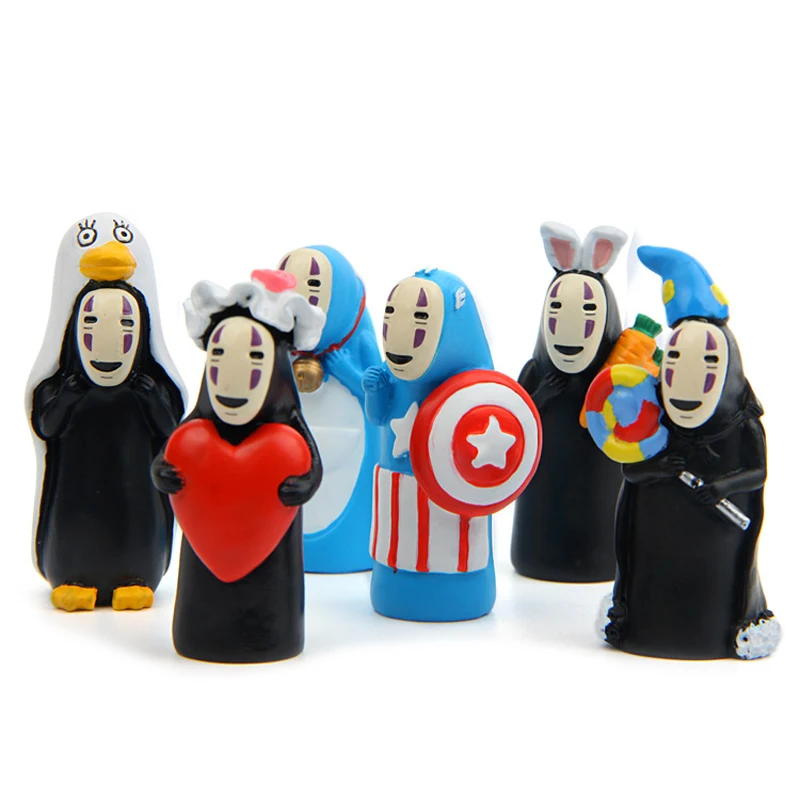 5cm Cute Cosplay Spirited Away No Face Miyazaki Hayao Studio Ghibli Figure Toys PVC Action Figure Collection Model Kids Toys
5cm Cute Cosplay Spirited Away No Face Miyazaki Hayao Studio Ghibli Figure Toys PVC Action Figure Collection Model Kids Toys