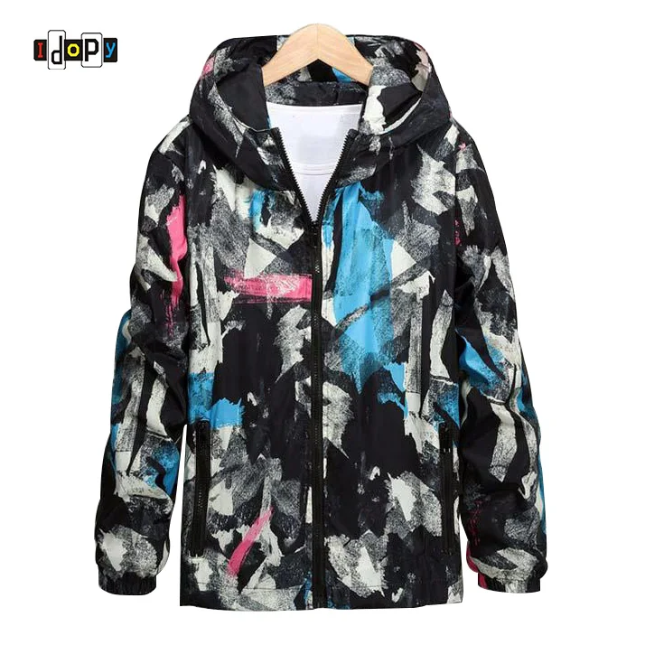Idopy Summer Men`s Camouflage Hoodies Multi-Colors College Zipper Up Street Style Jackets Windbreaker For Male
Idopy Summer Men`s Camouflage Hoodies Multi-Colors College Zipper Up Street Style Jackets Windbreaker For Male