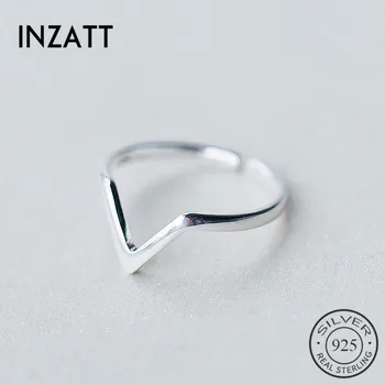 INZATT MInimalist Geometric Letter V Adjustable Ring 925 Sterling Silver FINE Jewelry For Women birthday Party Accessories
INZATT MInimalist Geometric Letter V Adjustable Ring 925 Sterling Silver FINE Jewelry For Women birthday Party Accessories