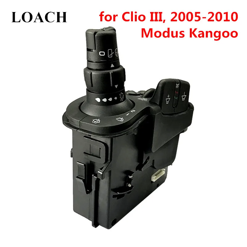 Комбинированный переключатель для рулевой колонки Renault Clio III 3 Grand Kangoo Modus, кнопки управления радиоприемником
Комбинированный переключатель для рулевой колонки Renault Clio III 3 Grand Kangoo Modus, кнопки управления радиоприемником