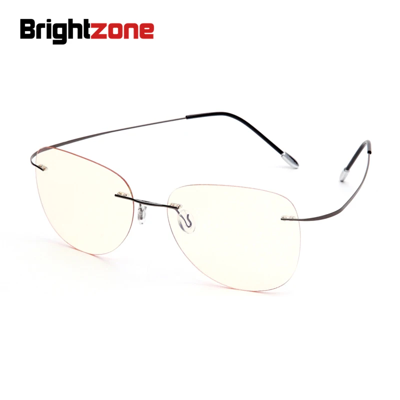 B-Titanium Rimless Super Thin Ultra-light Frame Anti-Blue Light Anti-fatigue Computer Glasses Defence Ultraviolet Rays Eye Study
B-Titanium Rimless Super Thin Ultra-light Frame Anti-Blue Light Anti-fatigue Computer Glasses Defence Ultraviolet Rays Eye Study
