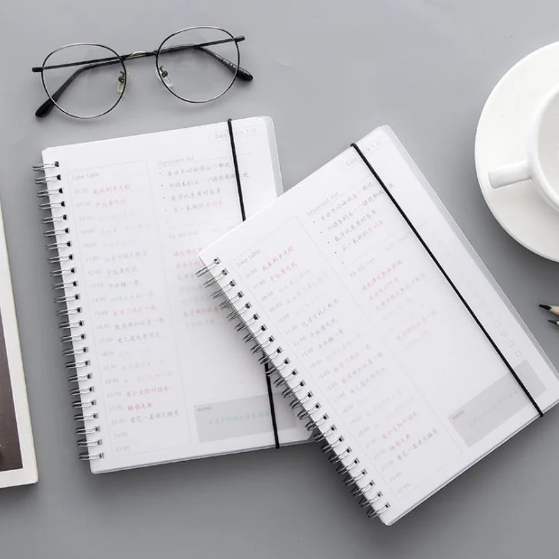 1 Pcs Simple A5 Spiral Coil Notebook Lined Blank Grid Paper Journal Diary Schedule for School Supplies Stationery Notebooks
1 Pcs Simple A5 Spiral Coil Notebook Lined Blank Grid Paper Journal Diary Schedule for School Supplies Stationery Notebooks