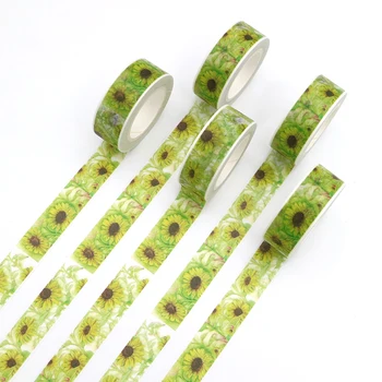 1 PCS Creative Sunflower Washi Tape Adhesive Paper Tape School Office Supplies DIY Scrapbooking Decorative Sticker Tape
1 PCS Creative Sunflower Washi Tape Adhesive Paper Tape School Office Supplies DIY Scrapbooking Decorative Sticker Tape