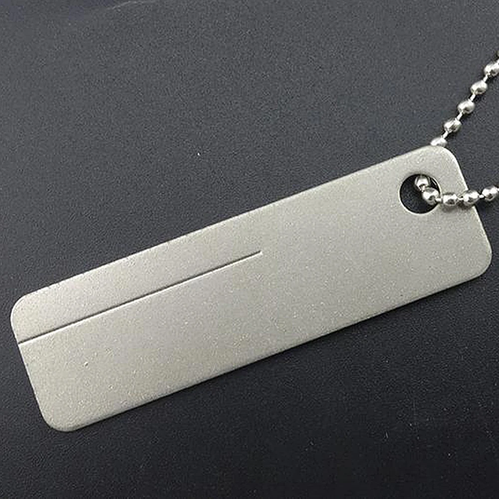 Outdoor Sharpener Super-hard Diamond Sharpening Mini Whetstone Tool Portable Equipment for Grinding Hooks Manicure
Outdoor Sharpener Super-hard Diamond Sharpening Mini Whetstone Tool Portable Equipment for Grinding Hooks Manicure