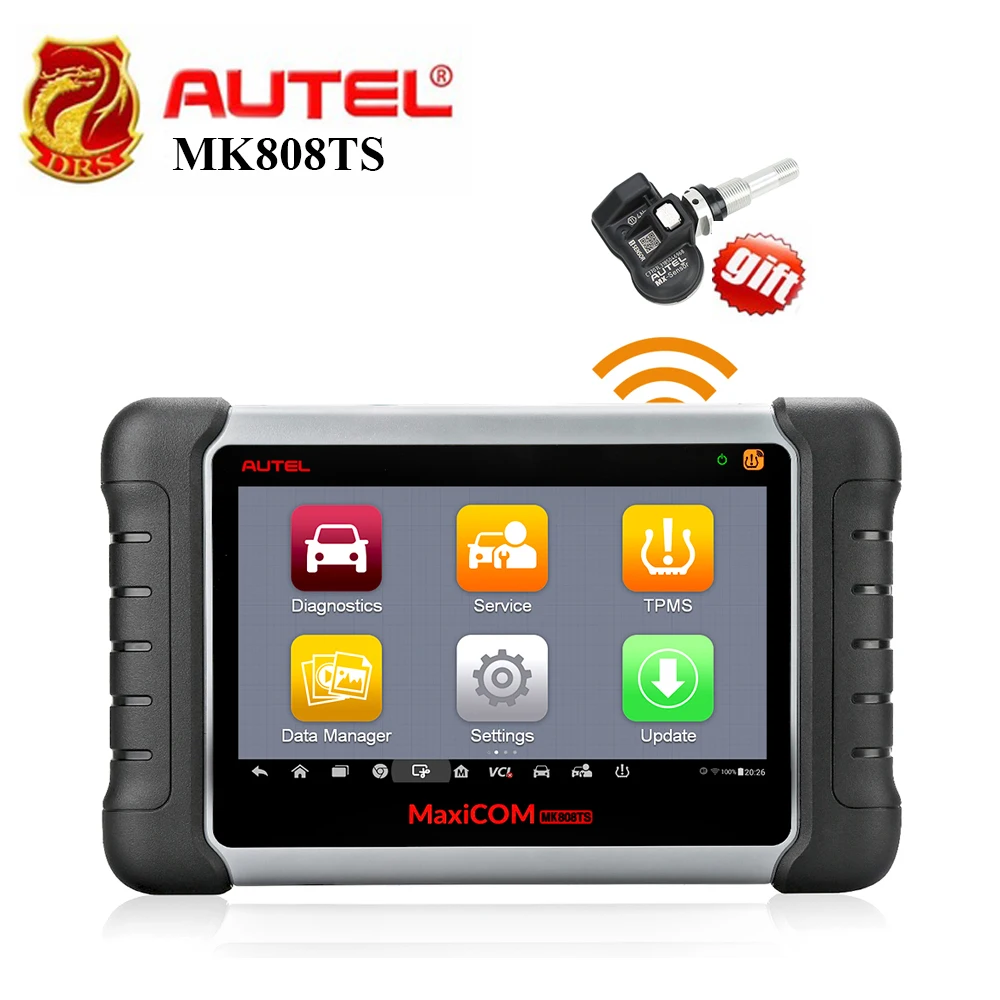 Autel MaxiCOM MK808TS Auto Code Reader Automotive Scanner OBD2 OBDII Car Diagnostic Scanner Universal Tool Full System full TPMS
Autel MaxiCOM MK808TS Auto Code Reader Automotive Scanner OBD2 OBDII Car Diagnostic Scanner Universal Tool Full System full TPMS