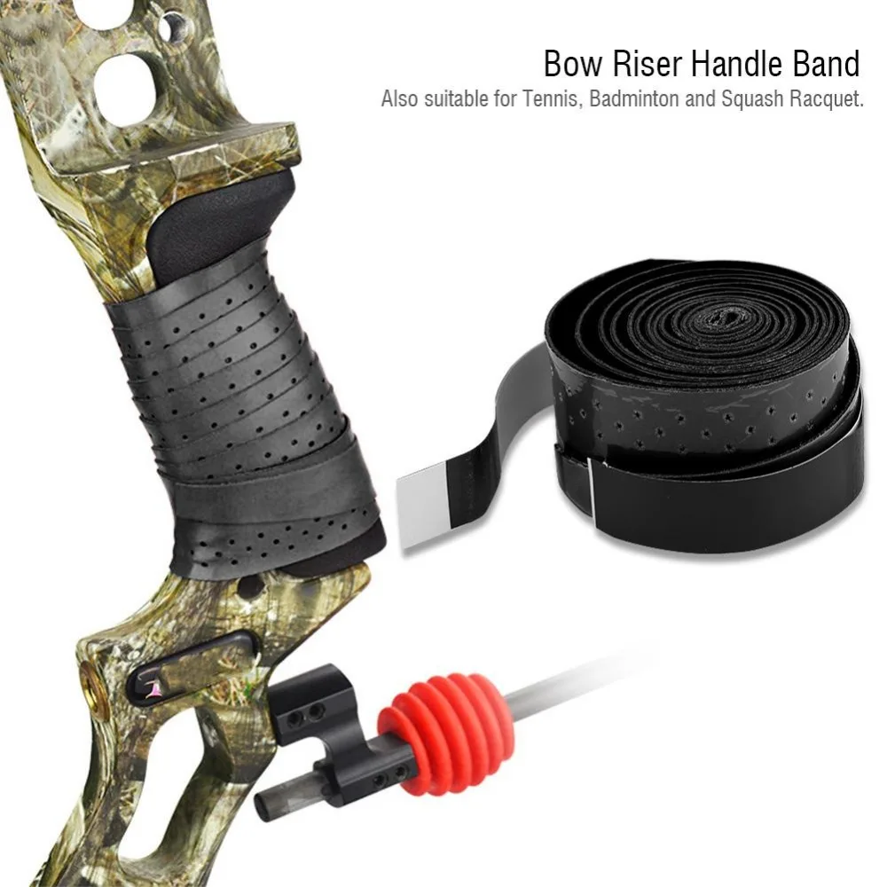 4 Color Bow Riser can Absorb Sweat and Non-Slip Stretchy Handle Grip Tape Band Rope Wrap for Outdoor Archery Hunting Accessories
4 Color Bow Riser can Absorb Sweat and Non-Slip Stretchy Handle Grip Tape Band Rope Wrap for Outdoor Archery Hunting Accessories