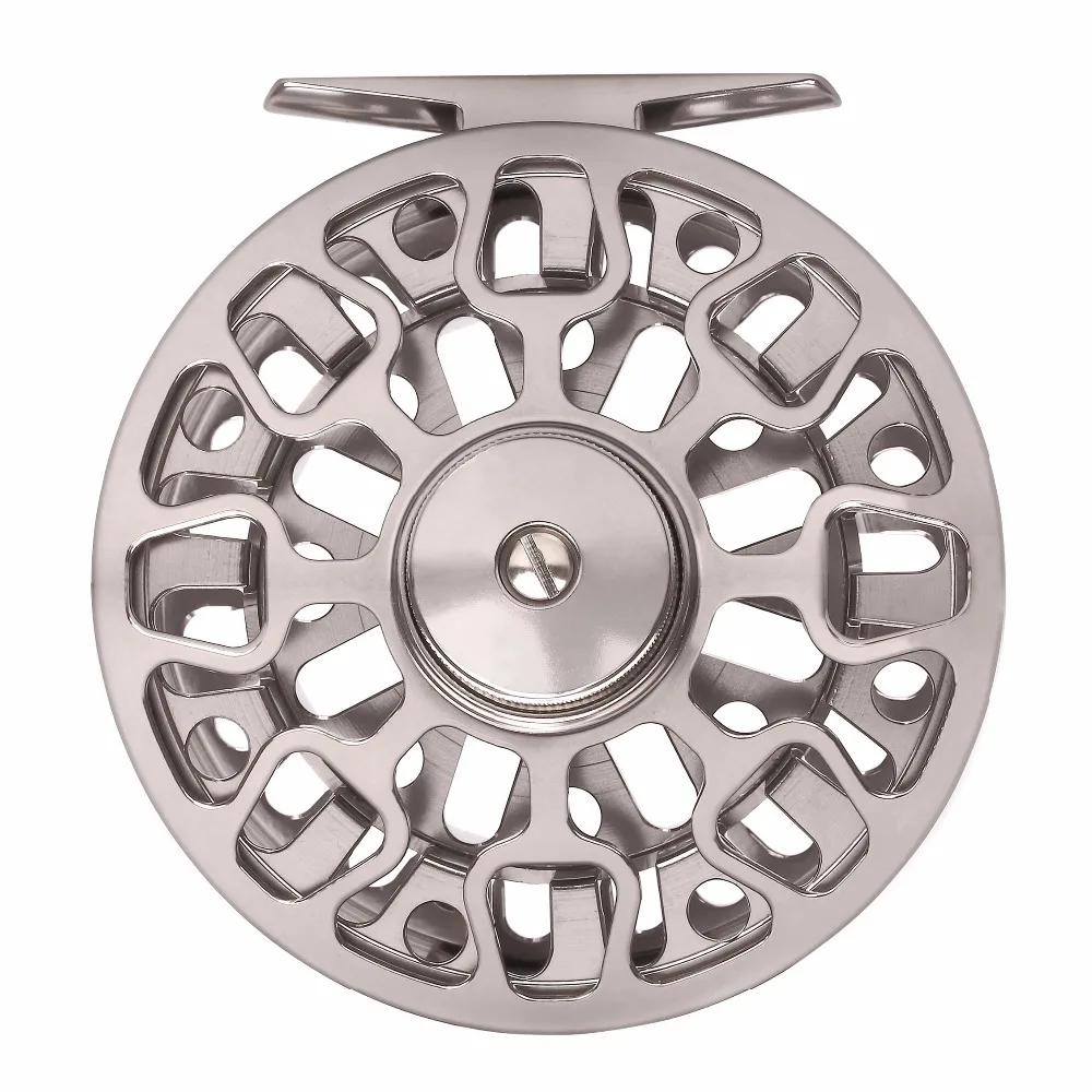 CNC Machined Aluminum Fly Fishing Reel 95mm 7/8 Left Right Hand Changeable 2+1 Ball Bearings River Lake Fishing Gunsmoke Color
CNC Machined Aluminum Fly Fishing Reel 95mm 7/8 Left Right Hand Changeable 2+1 Ball Bearings River Lake Fishing Gunsmoke Color