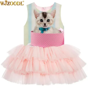 Girl Birthday Party Dress Girls Dresses For Wedding The cat in the box print Formal Princess Ball Gown Kids fashion dresse
Girl Birthday Party Dress Girls Dresses For Wedding The cat in the box print Formal Princess Ball Gown Kids fashion dresse