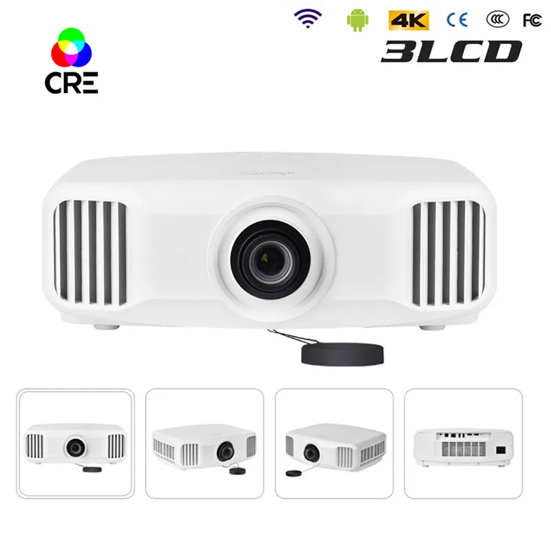 3led+3lcd 4k Smart (3GB+16GB) Android WIFI FULL HD 1080P Portable LED Mini Projector 1920x1080 Video For Iphone SmartPhone
3led+3lcd 4k Smart (3GB+16GB) Android WIFI FULL HD 1080P Portable LED Mini Projector 1920x1080 Video For Iphone SmartPhone