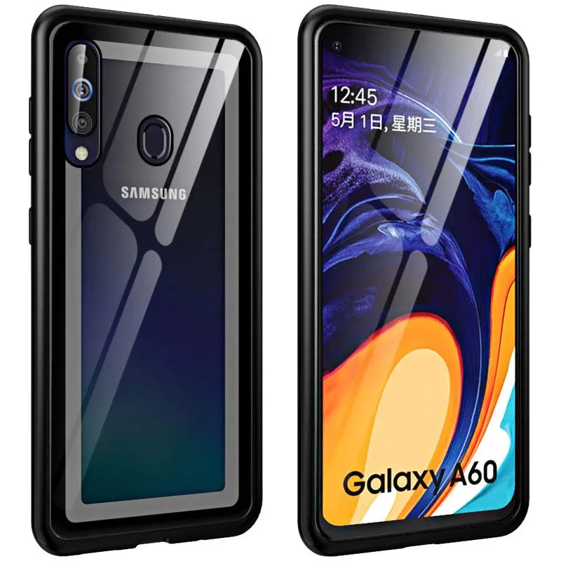 Luxury Aluminum Metal Armor Cover For Samsung Galaxy A70 Case Slim Frame Shell Bumper Back Clear Glass Phone Cover Coque KS0200
Luxury Aluminum Metal Armor Cover For Samsung Galaxy A70 Case Slim Frame Shell Bumper Back Clear Glass Phone Cover Coque KS0200
