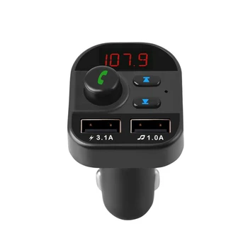 FM transmitter Car MP3 Player Multifunctional Car Bluetooth Player Car Charger 5V/3.1A 1A Support TF Card U disk
FM transmitter Car MP3 Player Multifunctional Car Bluetooth Player Car Charger 5V/3.1A 1A Support TF Card U disk