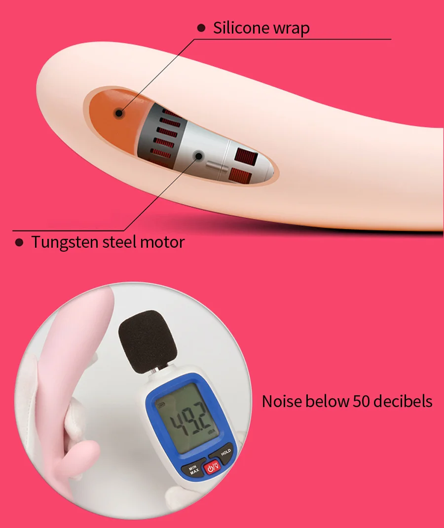 Вибратор Кролик 10 Режимов